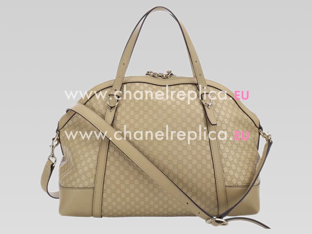 Gucci Nice ambossed Guccissima Cowhide Bag Nude G473385