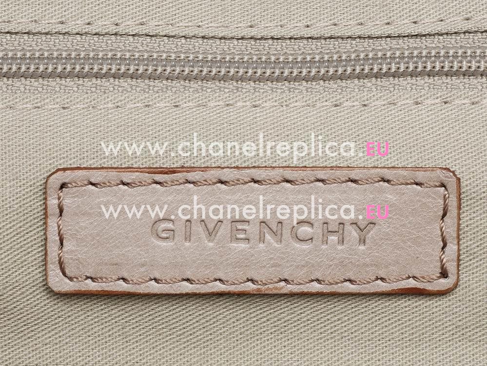 Givenchy Nightingale Small Bag In Distressed Goatskin MauveGrey G515294