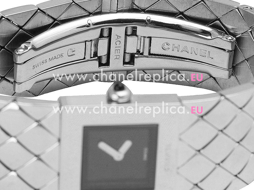 Chanel Matelasse Stainless Steel Quartz Ladies Watch H0009