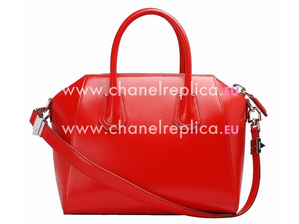 Givenchy Antigona Medium Bag In Calfskin Red BB542086