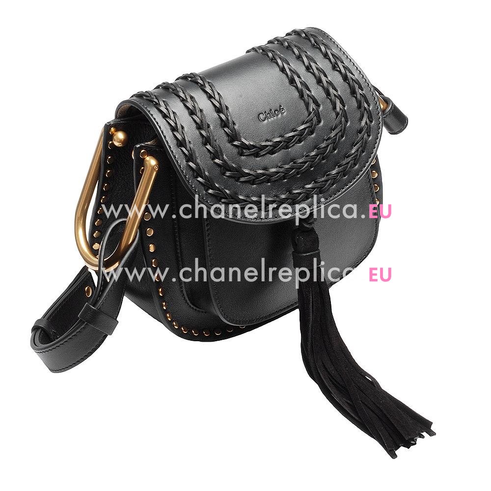 Chloe hudson Calfskin Mini Shoulder Bag In black C678904