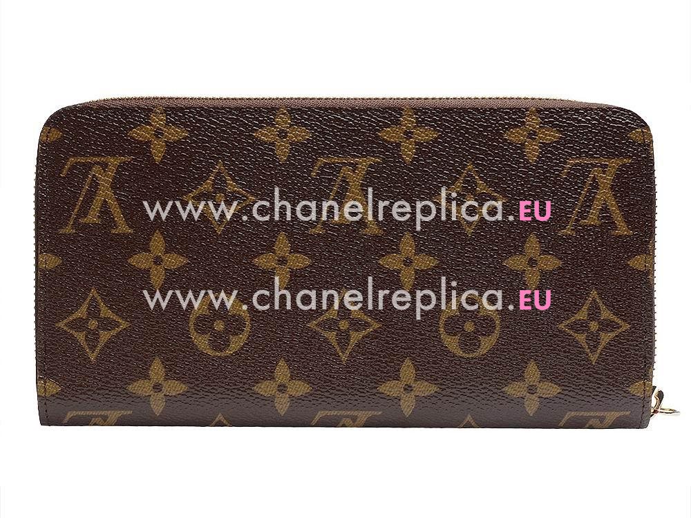 Louis Vuitton Monogram Canvas Zippy Wallet Grenade M60936