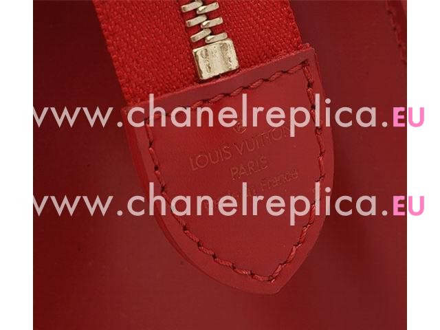 LOUIS VUITTON EPI LEATHER RIVIERA HANDBAG IN RED M4818E