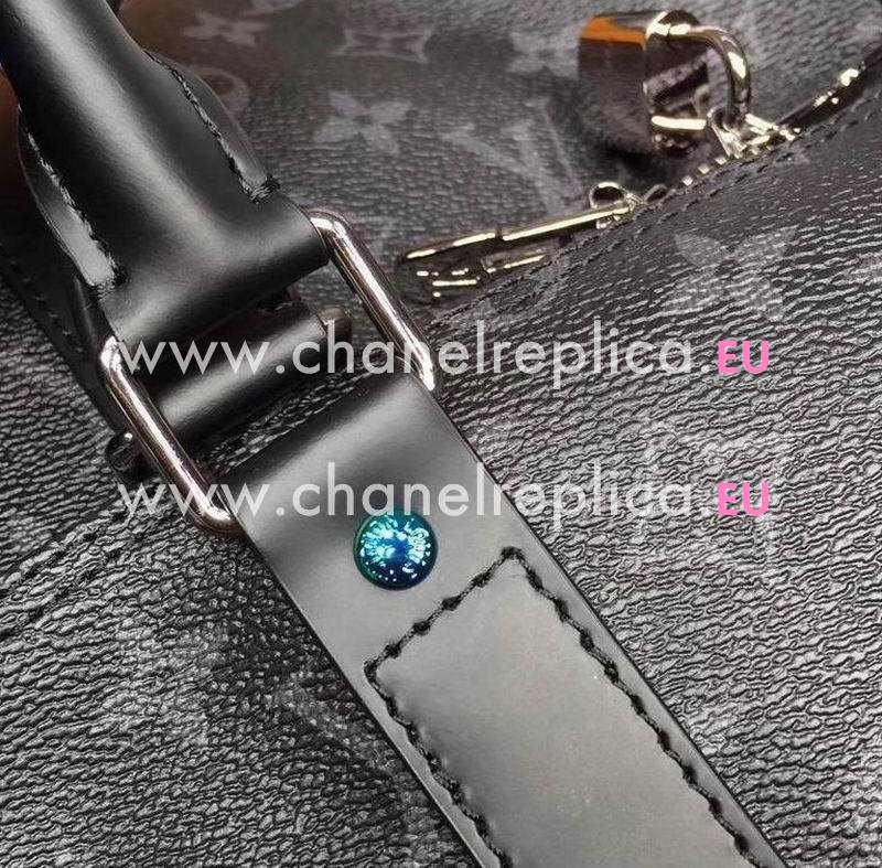 Louis Vuitton Monogram Eclipse Flash Keepall Bandouliere 55 Bag M43414