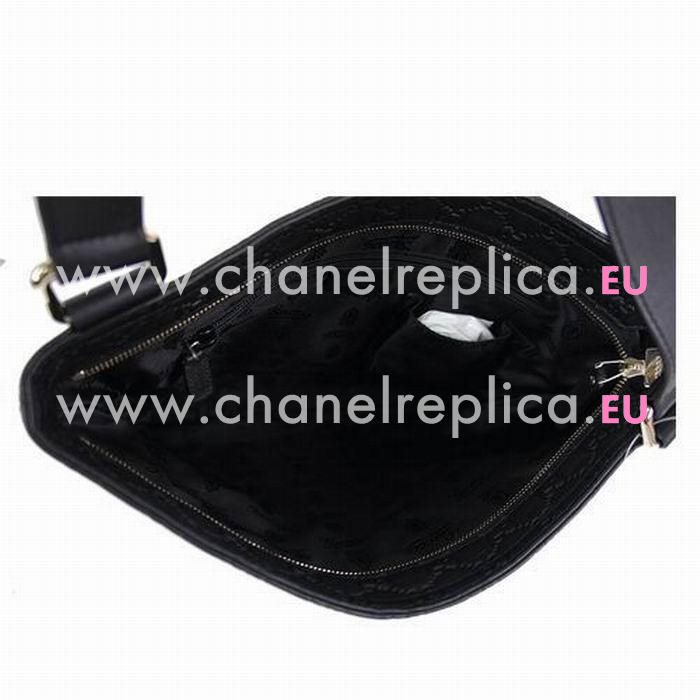 Gucci Classic Calfskin Leather Shoulder Bag In Black G5177793