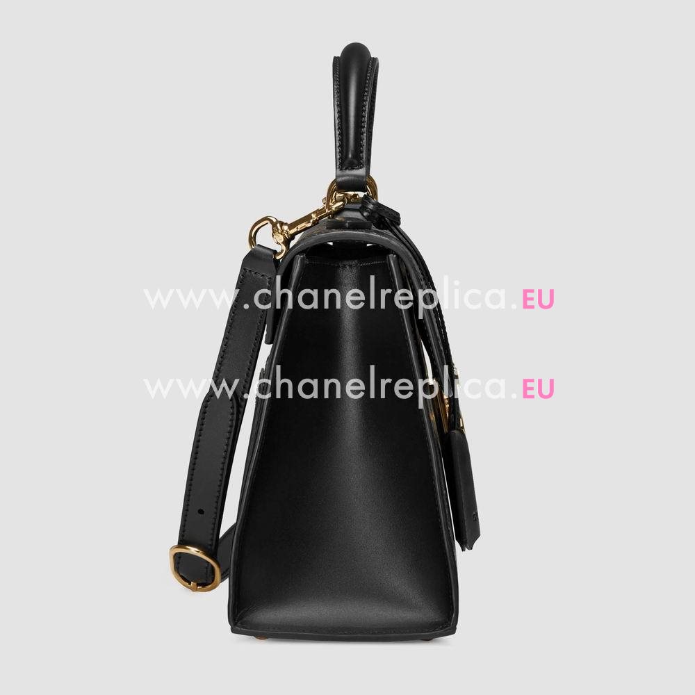 Gucci Padlock Signature Leather Hand/Shoulder Bag Black G453188 CWC1G 1000