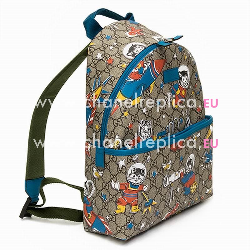 Gucci Childrens GG Space Cats Backpack 271327QL
