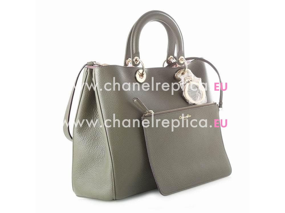 Dior Diorissimo Dark Green Large Size Bag D38808