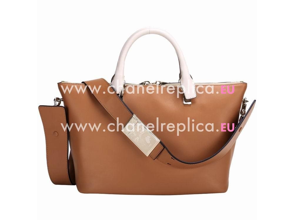 Chloe Baylee Calfskin Hand Bag In Brown/Skin Color C57204