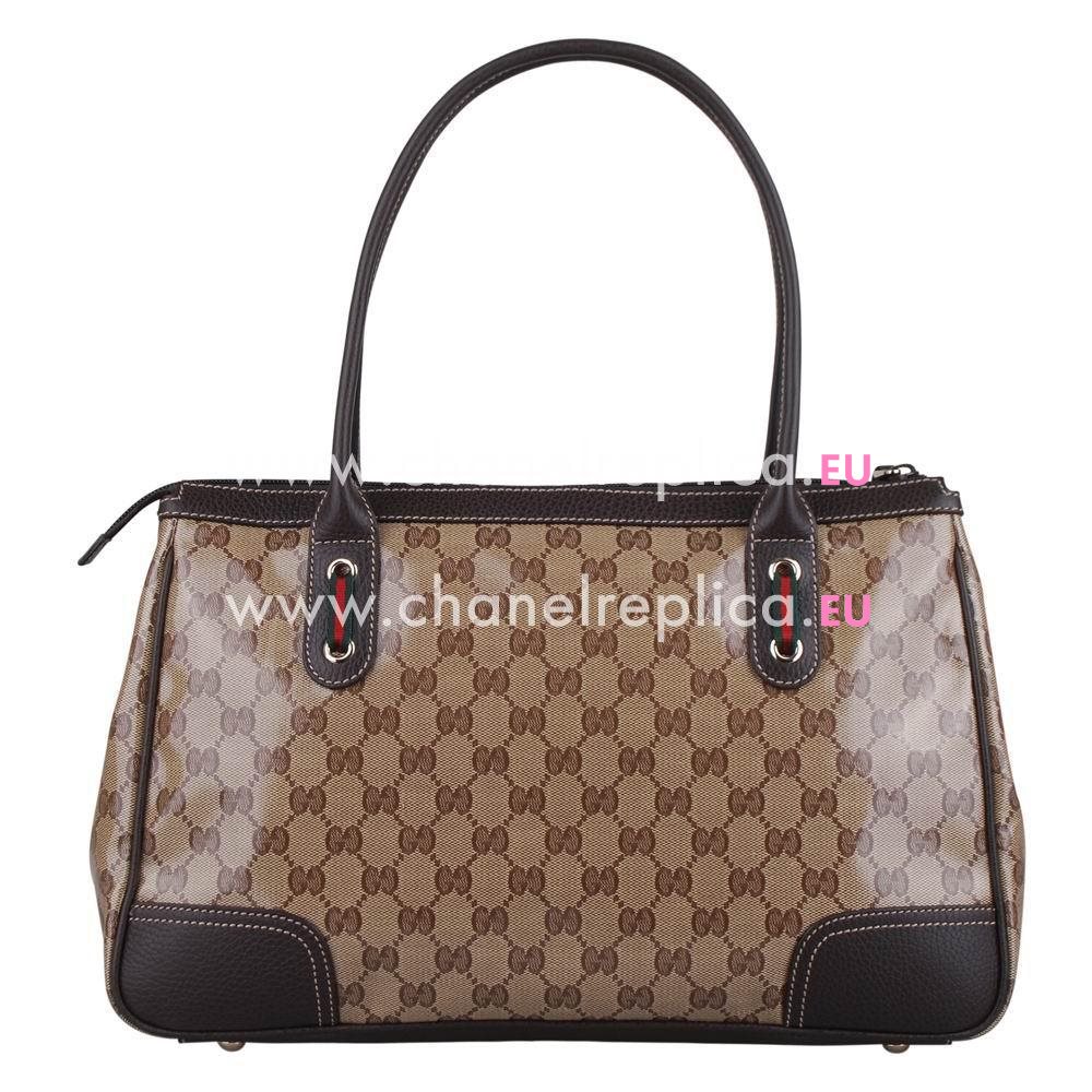 Gucci Classic GG Calfskin Bag In Coffee G5952881