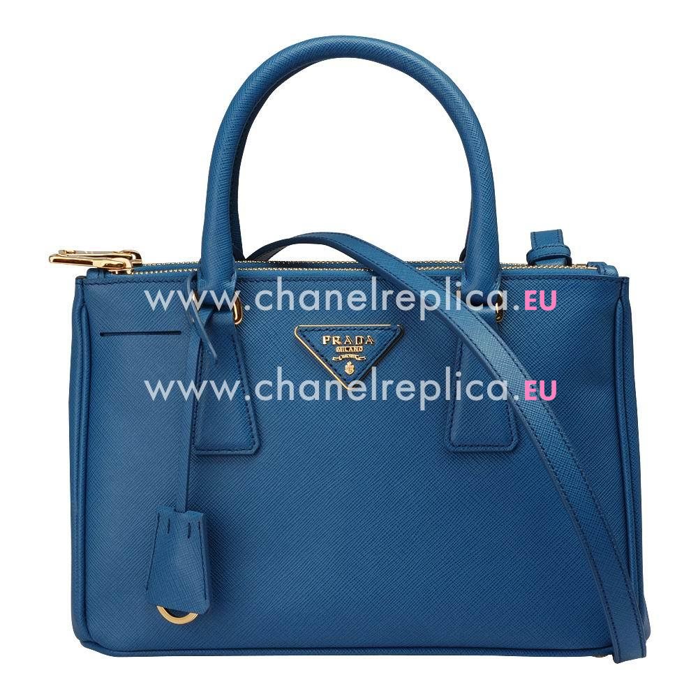 Prada Saffiano Lux Nzv Small Bag Cornflower blue PR506555