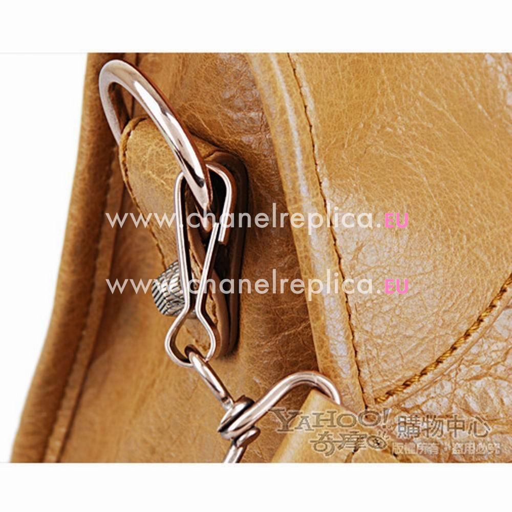 Balenciage Part Time Lambskin RoseGold hardware Bag Light Camel B2055085