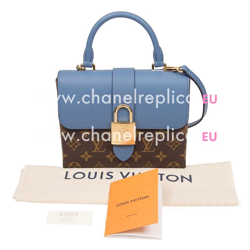 Louis Vuitton Monogram Canvas LOCKY BB Bleu Jean M44321