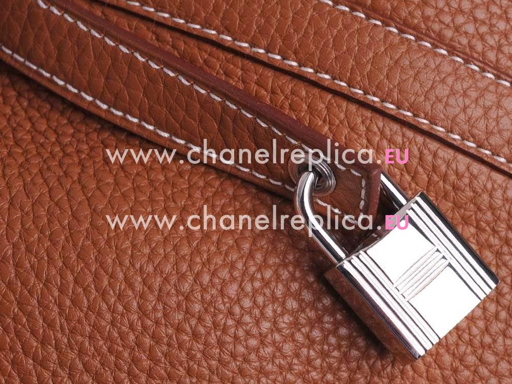 Hermes Picotin Lock 18 PM Togo Leather Bucket In Coffee H056289CK