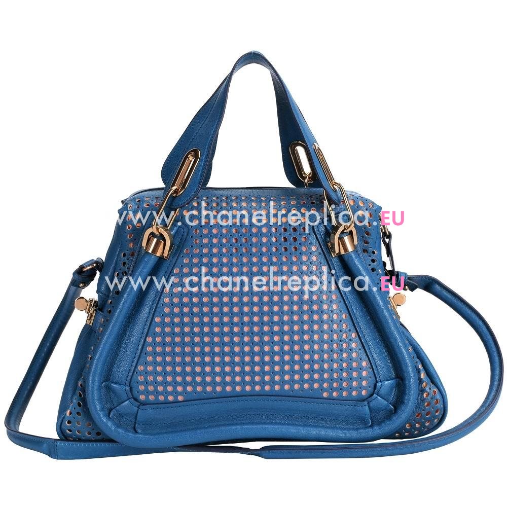Chloe It Bag Party Calfskin Bag In Blue C5243775