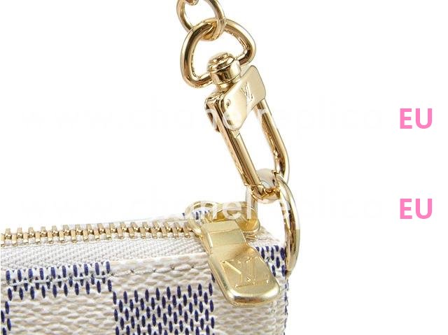 Louis Vuitton Damier Azur Mini Pochette Accessoires N58010