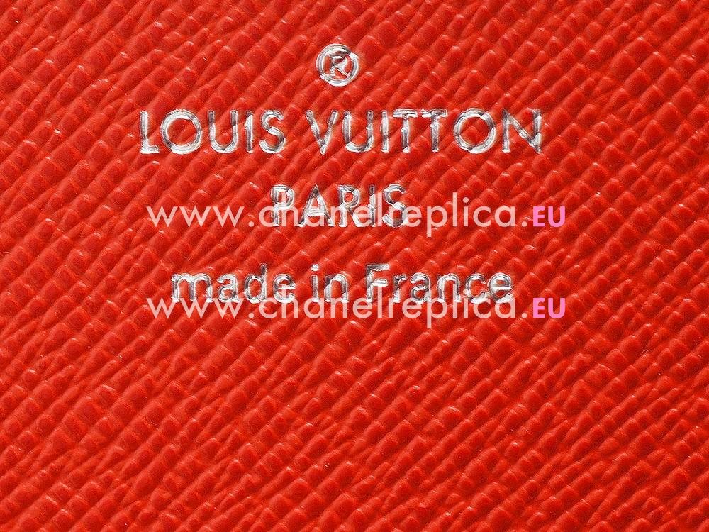 Louis Vuitton Monogram Canvas Tribal Mask Chaine Wallet Red M60797