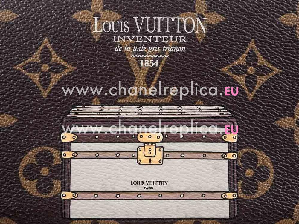 Louis Vuitton Monogram Canvas Insolite Trunks & Lock Wallet M60416