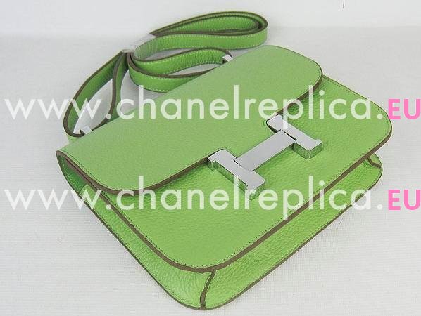 Hermes Constance Bag Micro Mini In Green(Silver) H1017GS