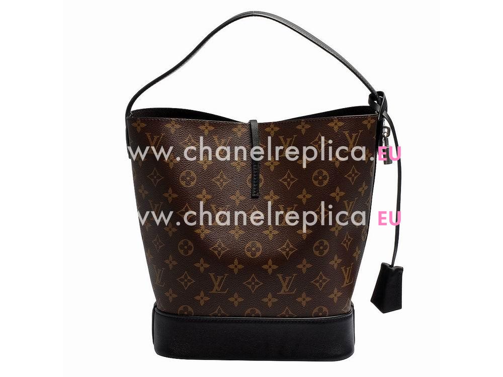 Louis Vuiton Monogram Canvas Idole NN 14 GM Black M94542