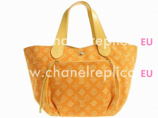 Louis Vuitton Beach Collection Cabas Yellow Ipanema PM M95985