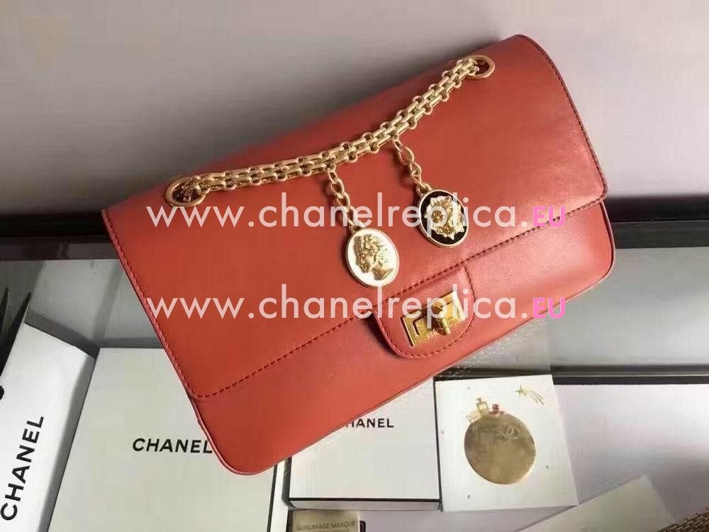 Chanel Paris In Rome 2.55 Flap Bag In burgundy A37588
