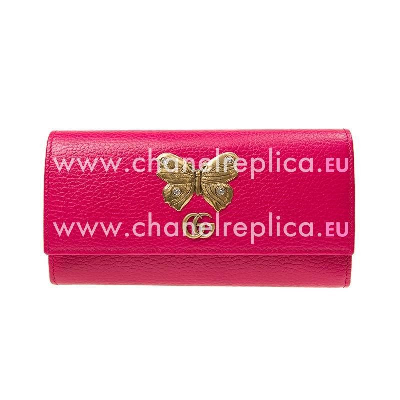 Gucci Leather continental wallet 499359 CAOGT 5661