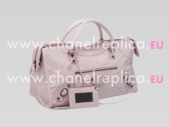 Balenciaga Part-Time Planet Small Stud Bag Light Pink 168028LP