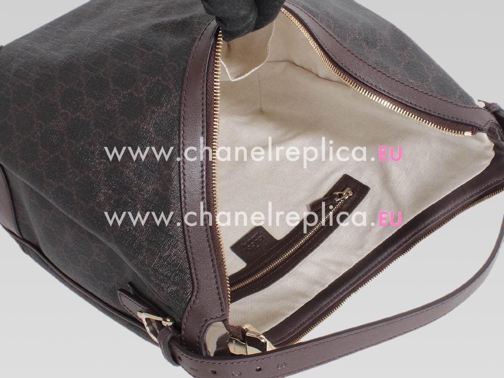 Gucci Waterproof PVC Shoulder Bag In Coffe GU454554