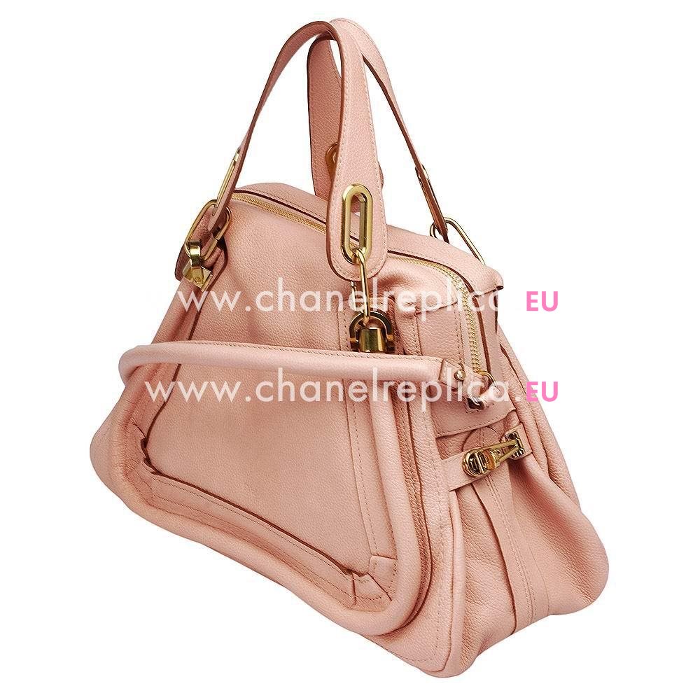 Chloe It Bag Party Caviar Calfskin Bag In Pink 50868 BLACK