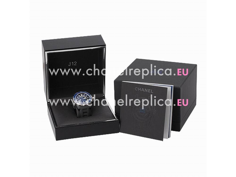 Chanel J-12 Marine 38mm Black Ceramic Case and Ceramic Bracelet H2561