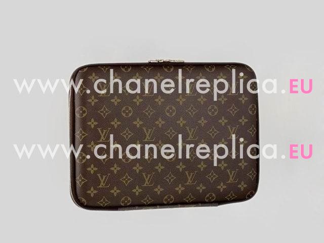 Louis Vuitton Monogram Canvas Computer Sleeve 13 M56396