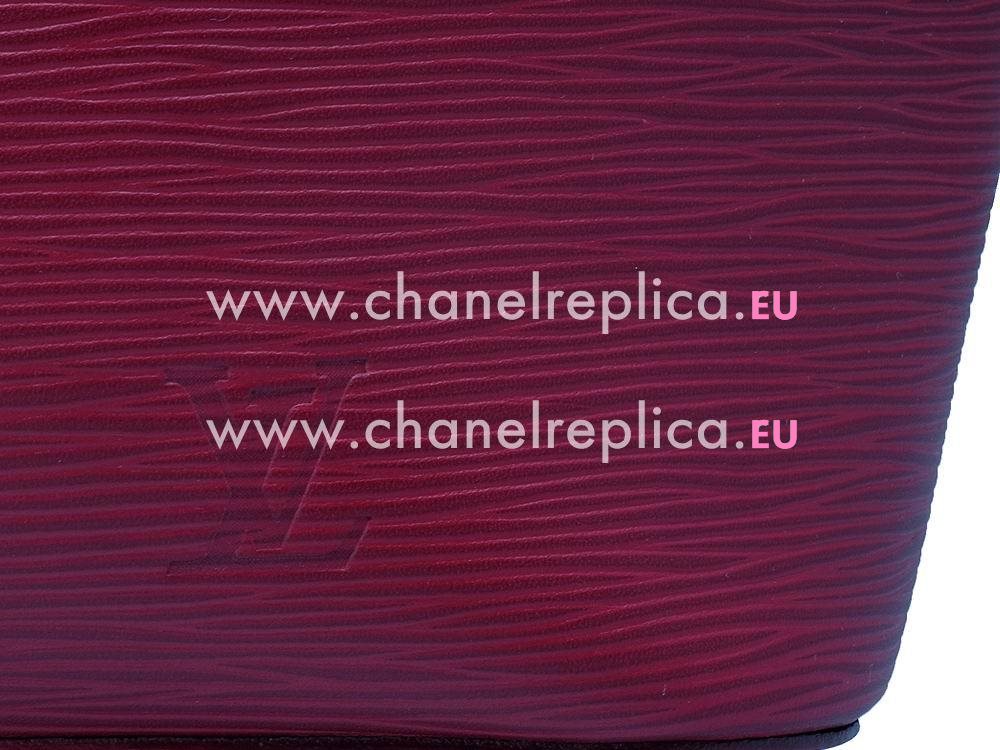 Louis Vuitton EPI Leather Neverfull PM Tote Bag Fuchsia M40959