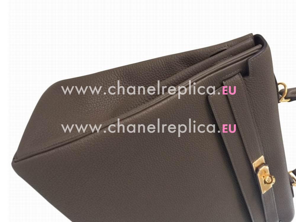 Hermès Kelly 35 Taupe Togo Leather Gold Hardware HK1035TPE