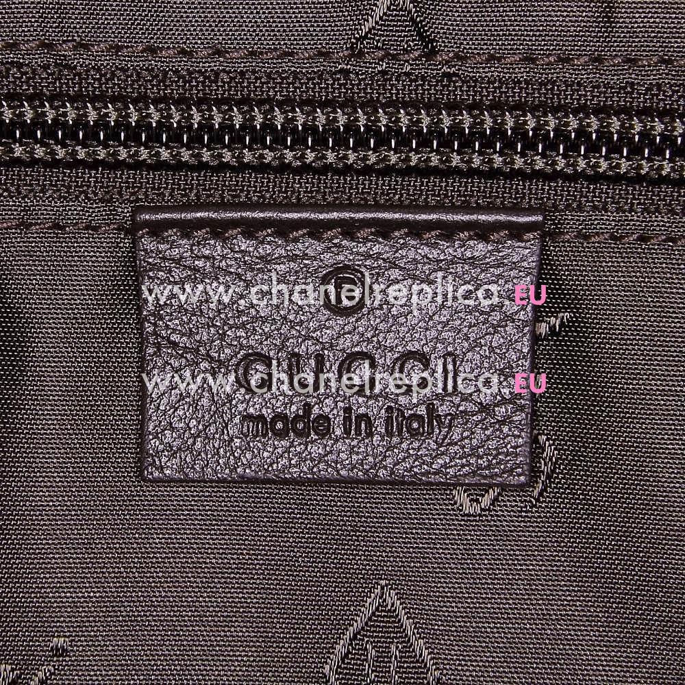 Gucci Messenger Classic GG Calfskin Leather Bag In Dark Brown G5921456