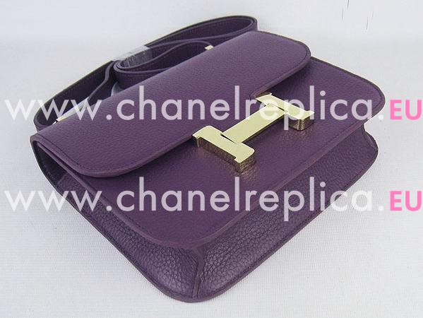 Hermes Constance Bag Micro Mini In Purple(Gold) H1017PG