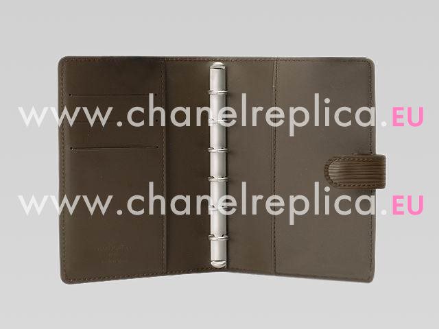 Louis Vuitton Epi Leather Small Ring Agenda Cover Wallet R2005I