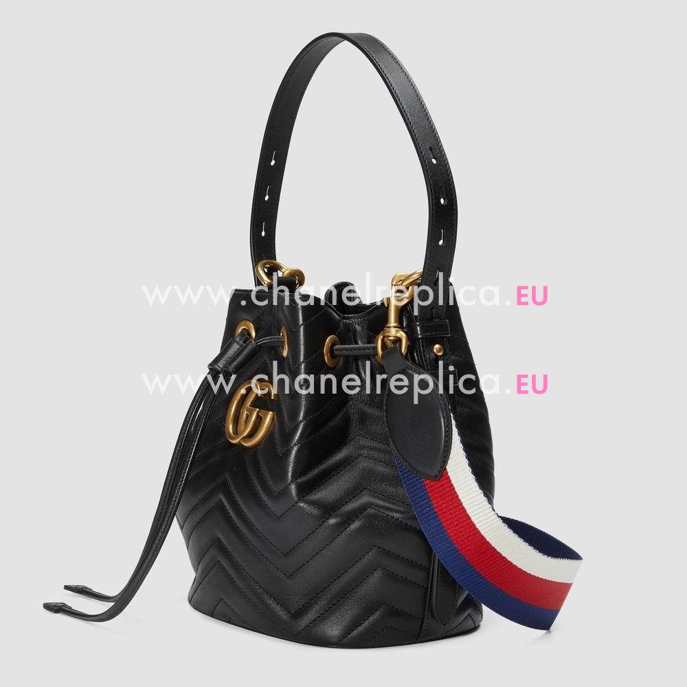 Gucci GG Marmont quilted leather bucket bag 476674 D8GET 8975