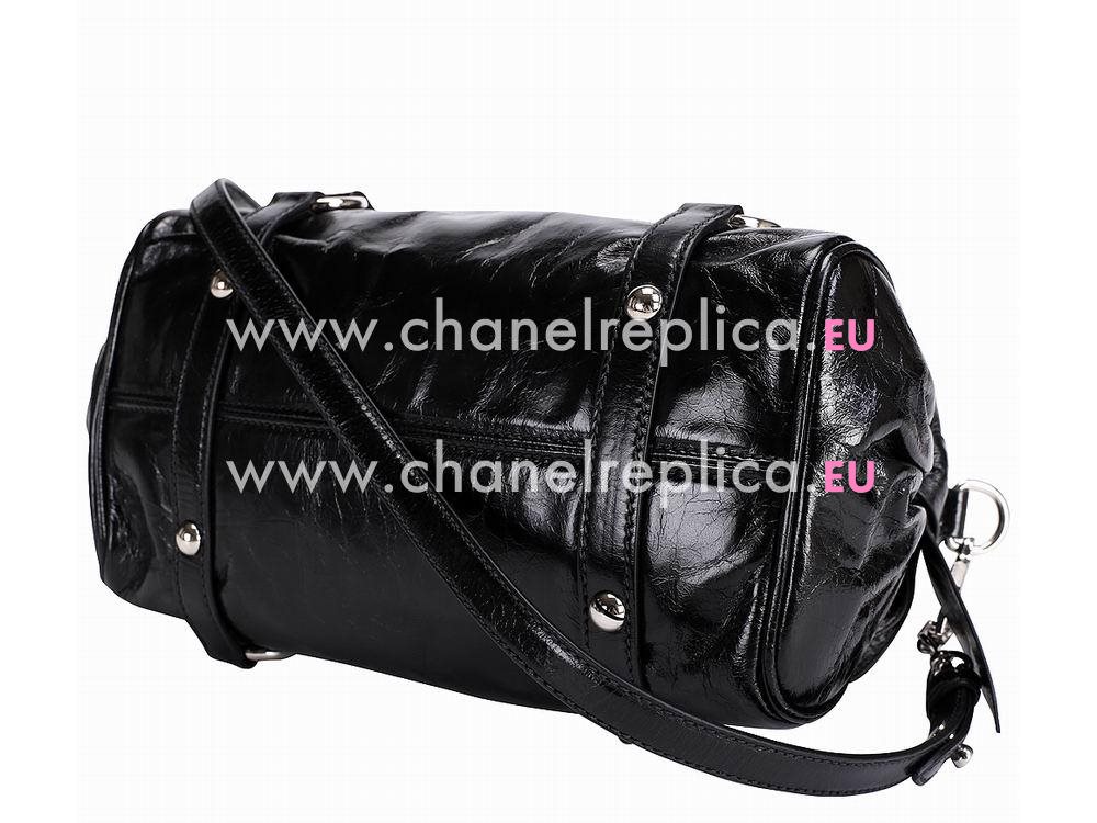 Miu Miu Vitello Lux Calfskin Bow Bag Black MU5111