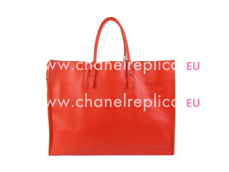 Balenciaga Papier A4 Zip Around Orange Red B20558074