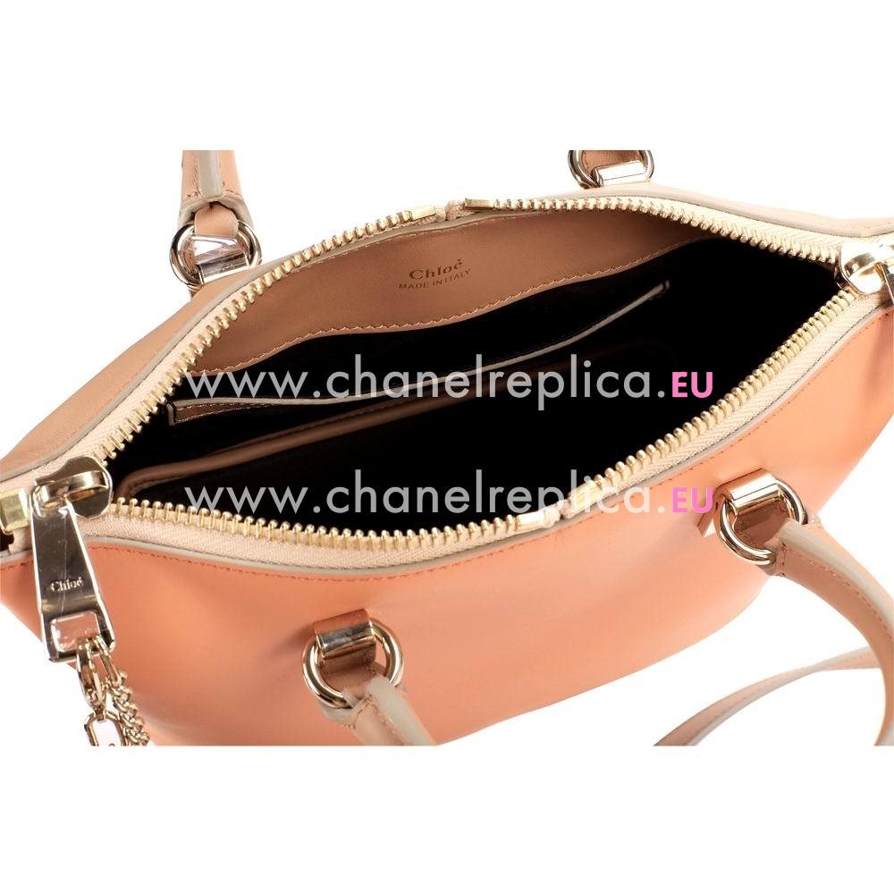 Chloe Baylee Calfskin Hand Bag In Orange C5243756