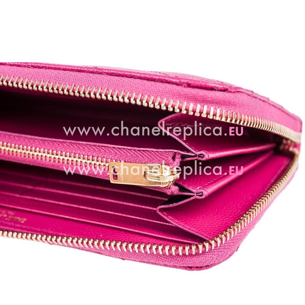 YSL Saint Laurent Caviar Calfskin Wallets In Pink YSL5350299