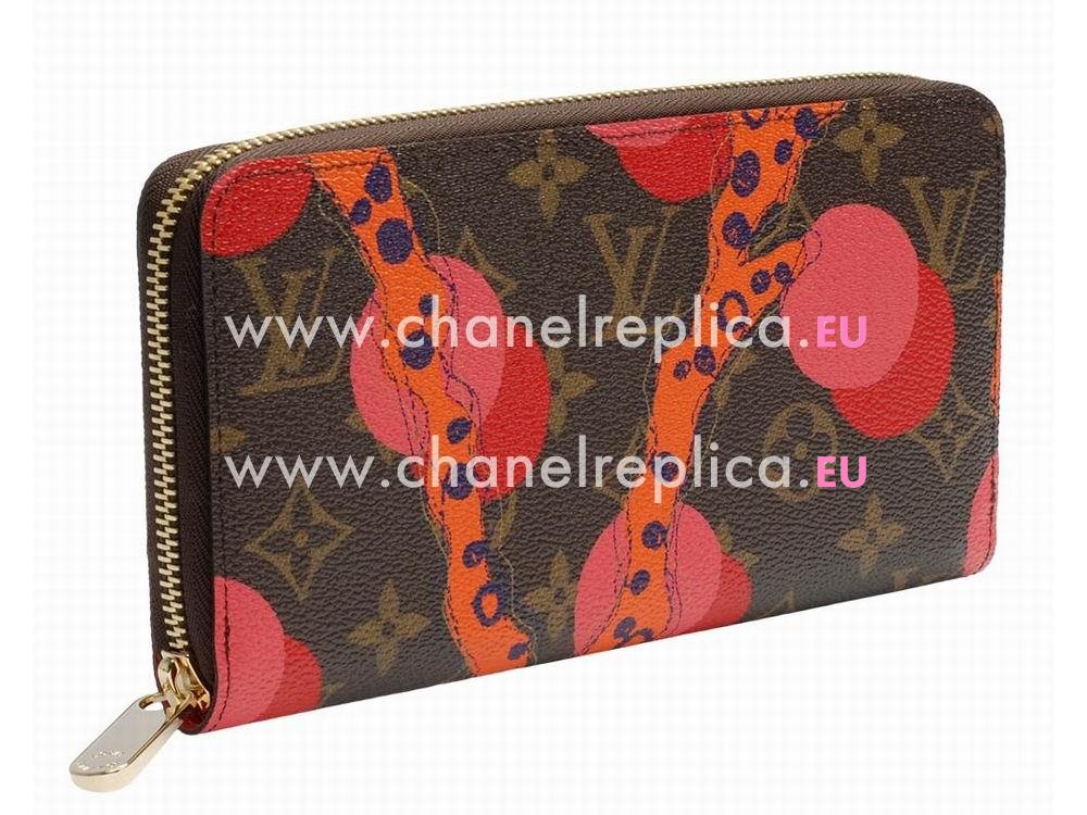 Louis Vuitton Monogram canvas Ramages Zippy Wallet M60927