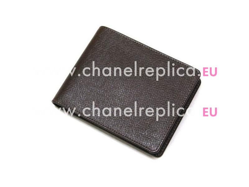 Louis Vuitton Taiga Leather Florin Grizzli Wallet Brown M31118