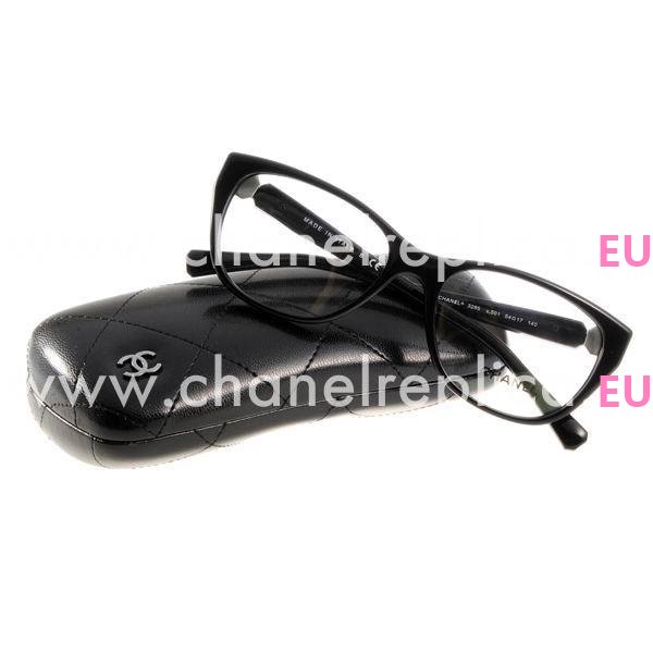 Chanel Classic Logo Sunglasses Black Frame CN3285 C501