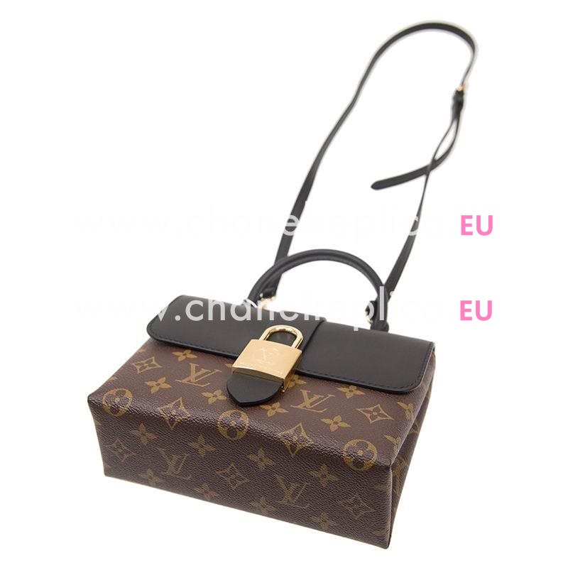 Louis Vuitton Monogram Canvas and Smooth Cowhide Leather Locky BB Noir M44141