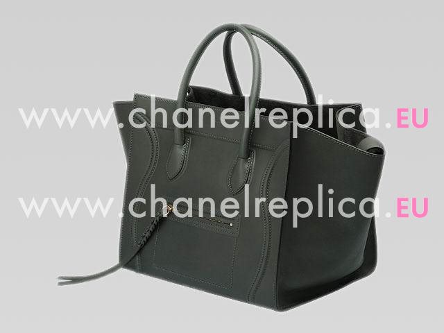 Celine Square Phantom Luggage Bag Deep Grey CE39048