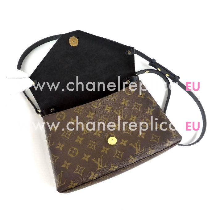 Louis Vuitton Saint Michel Monogram Canvas and Epi Leather Shoulder Bag M44030