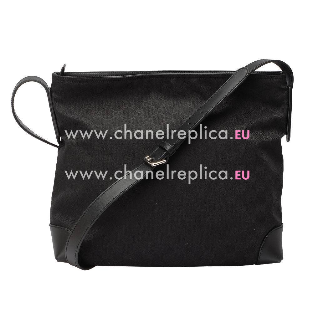 Gucci Classic GG Calfskin Leather Bag In Black G5063219