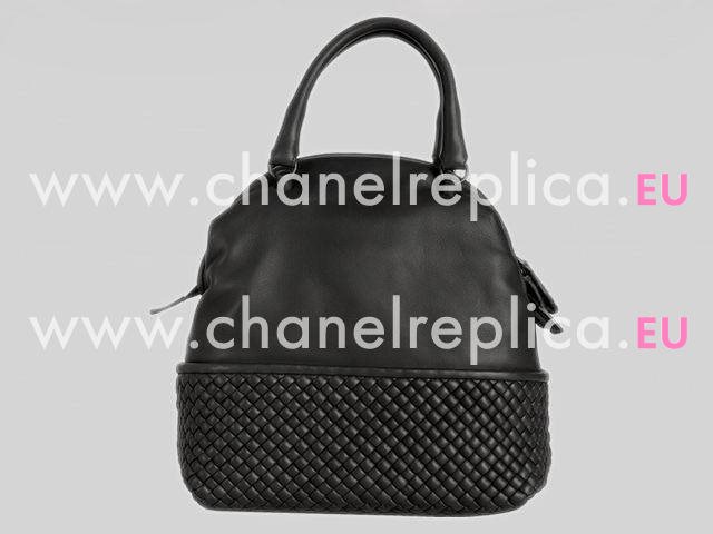 Bottega Veneta Black Lambskin leather bowler bag 3016929